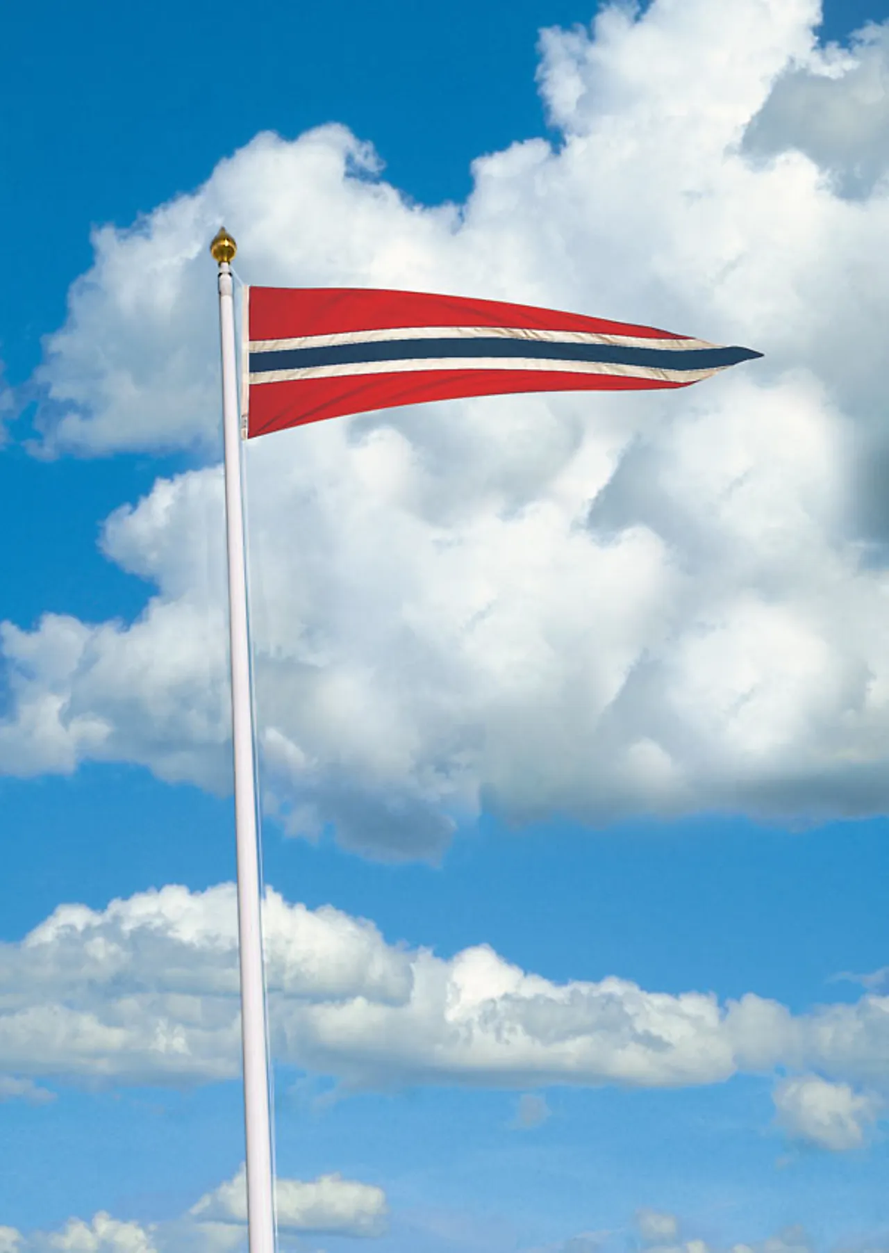 Vimpel norge 350 cmoslo flaggfabrikk