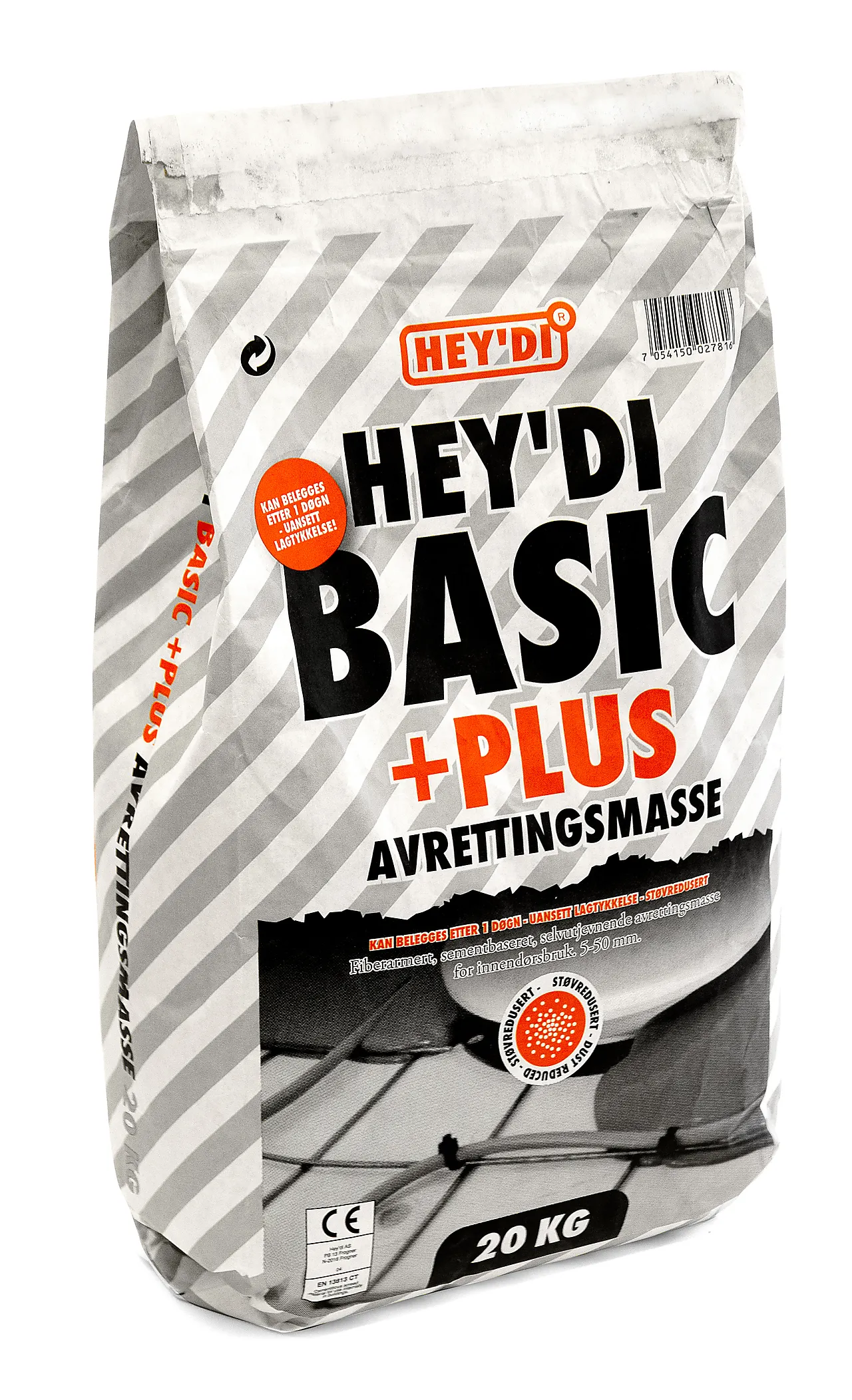 Avrettingsmasse bacis +plus 20 kg Avrettingsmasse bacis +plus 20 kg