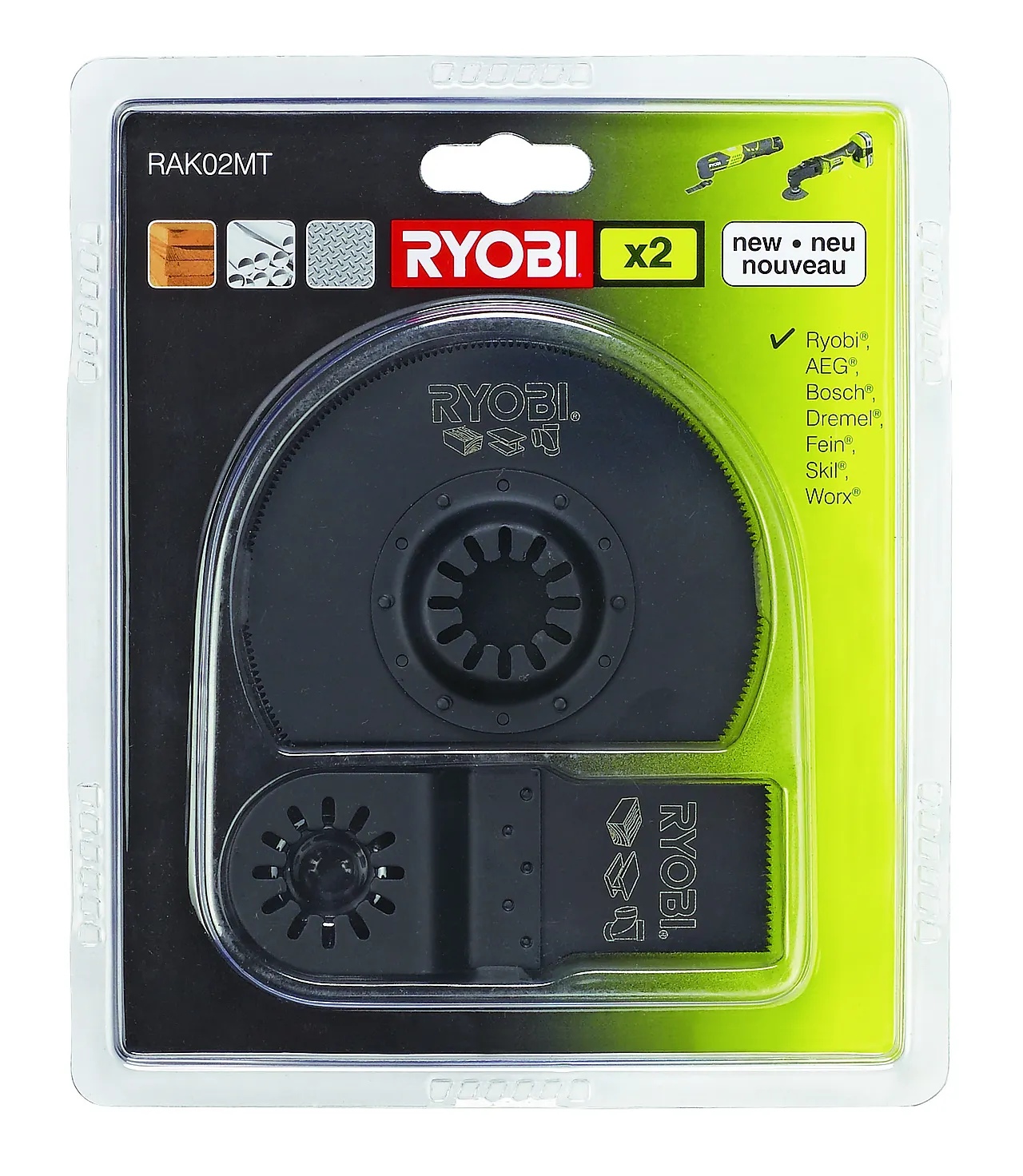 Sagblad til multiverktøy 2 stk null - null - 2 - Miniatyr