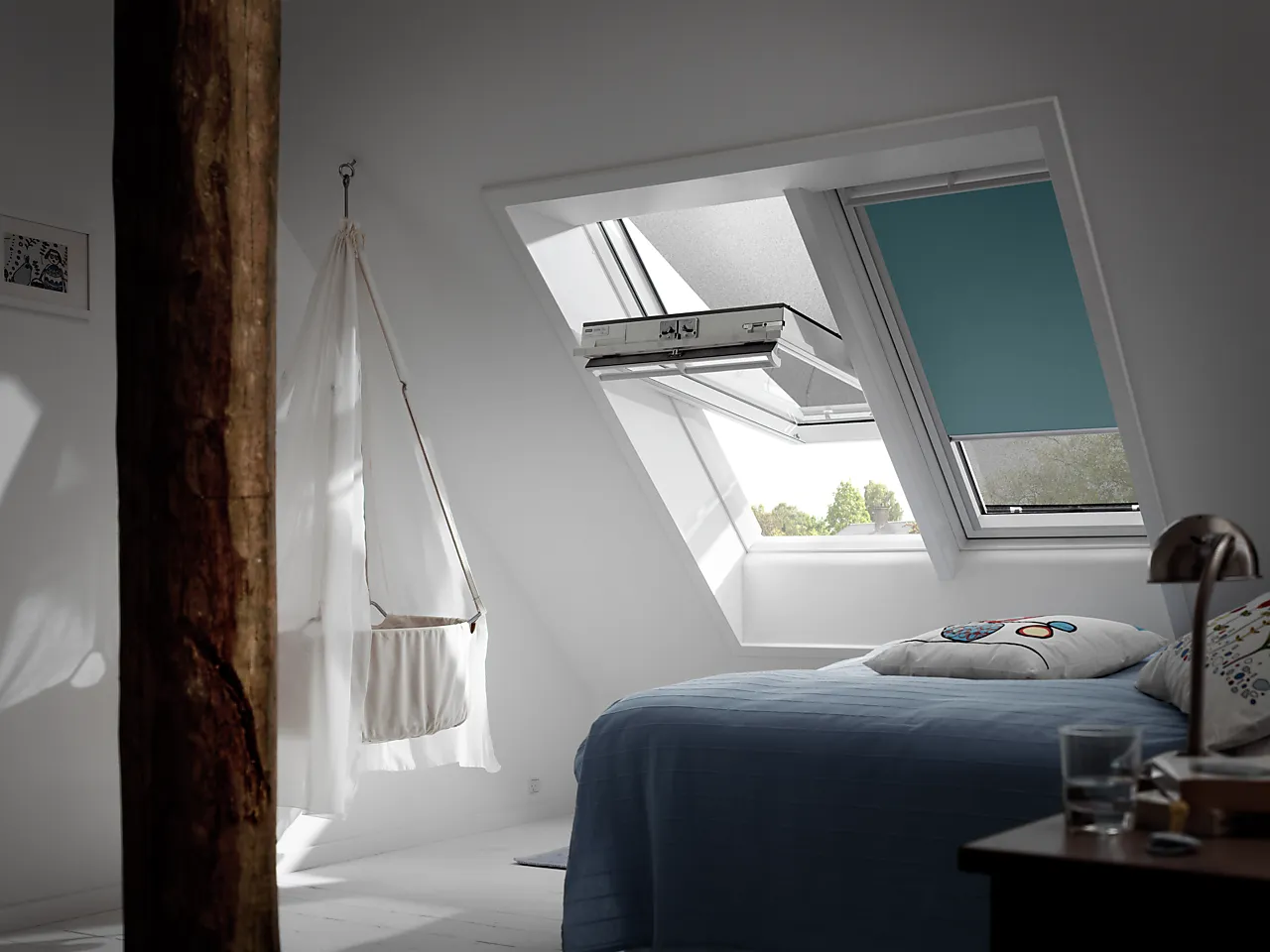 Screen man til takvinduindu s-bredde sort nettingduk vindu 114 cm bredde