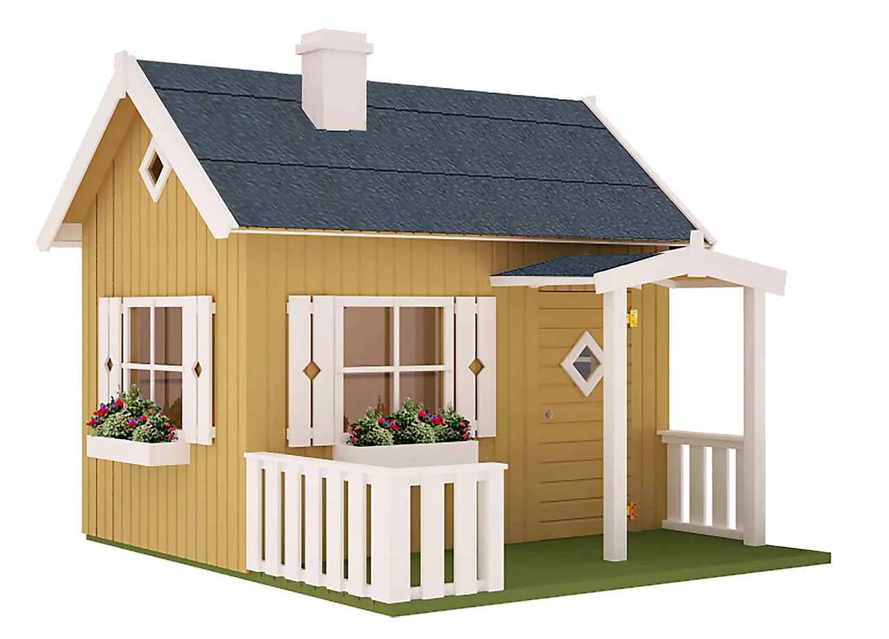 Lekehus Mille 3,7 m² med terrasse 2,68 m² Lekehus Mille 3,7 m² med terrasse 2,68 m²