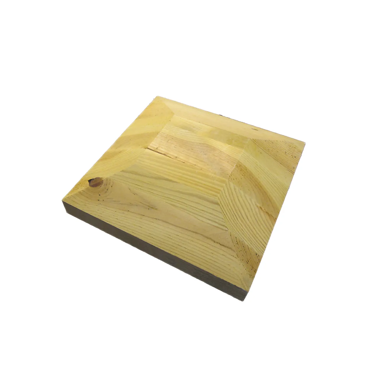 Stolpehatt 856 200x200x50mm dekorasjon av stolper impregnert Stolpehatt 856 200x200x50mm dekorasjon av stolper impregnert