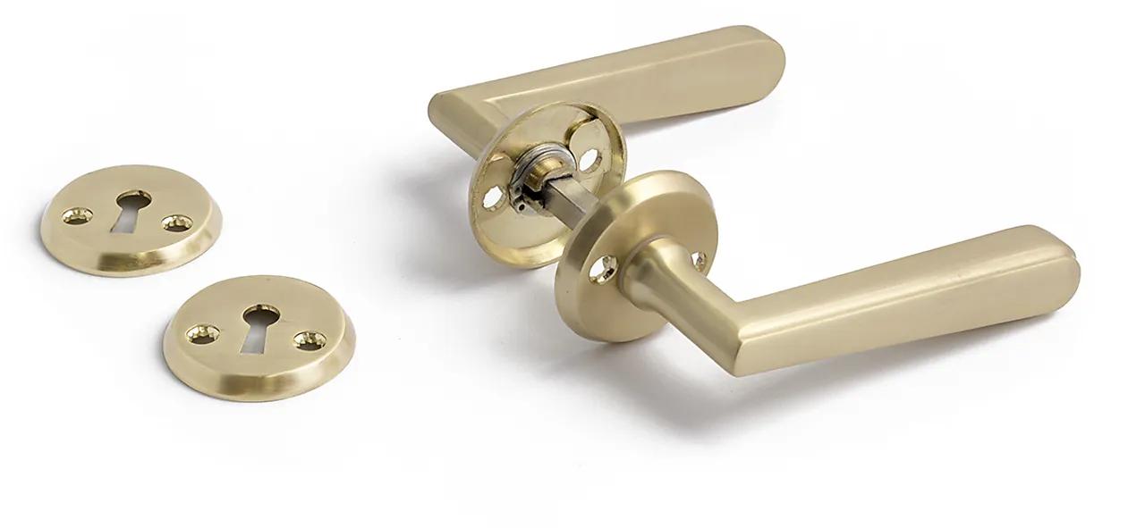 Dørhåndtak  oxford innv m-mess sb dt 38-42 mm