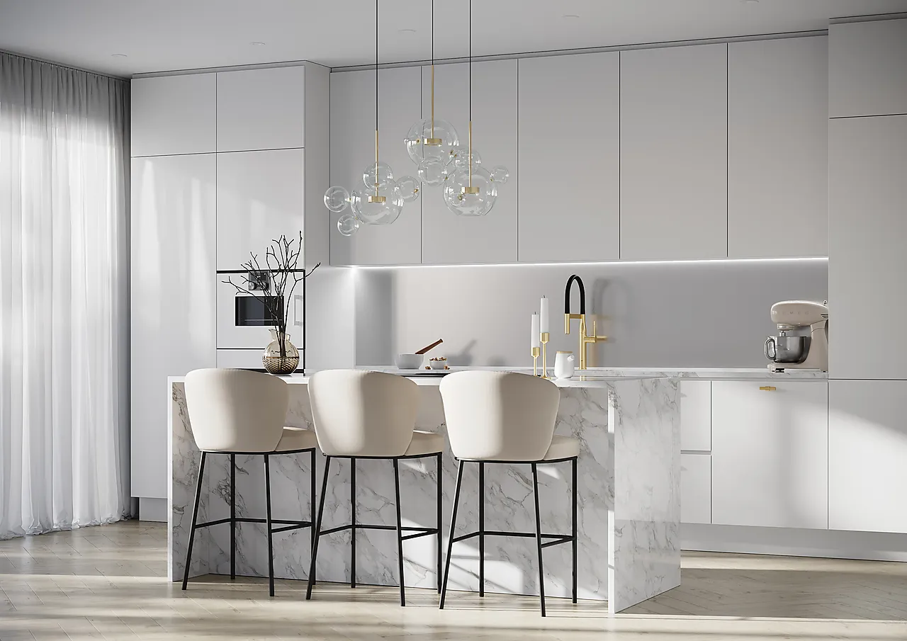 Kjøkkenplate 5003K00 met steel