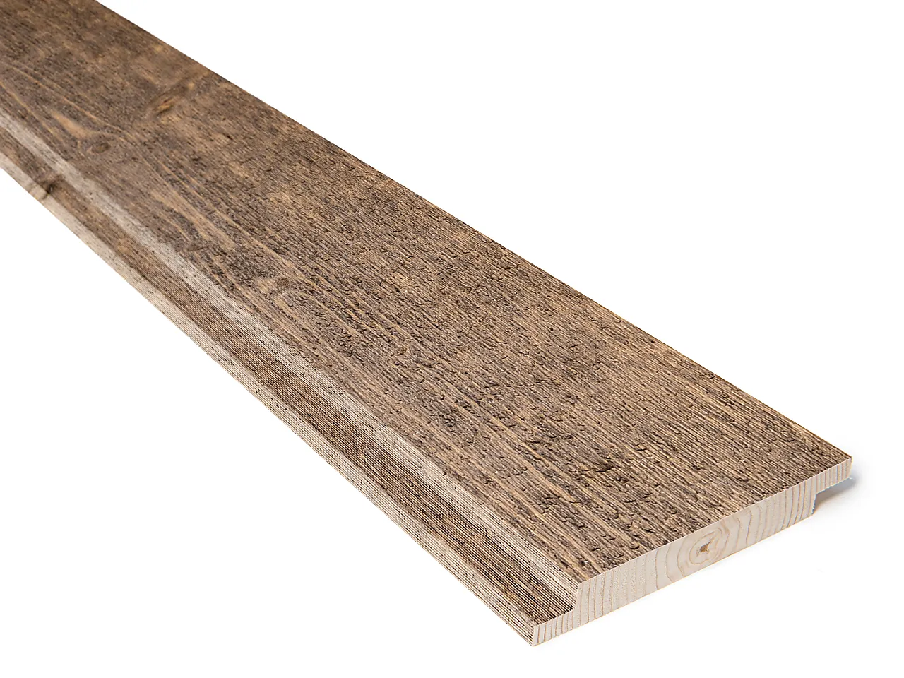 Gran 19x148  tett edelbrun kald kledning dobbelfals tett