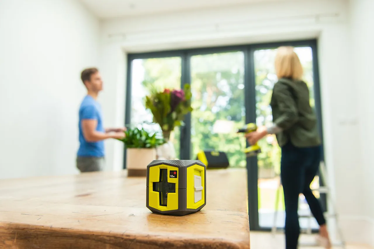 Krysslaser RBCLLR1 rød 10 meter null - null - 3 - Miniatyr