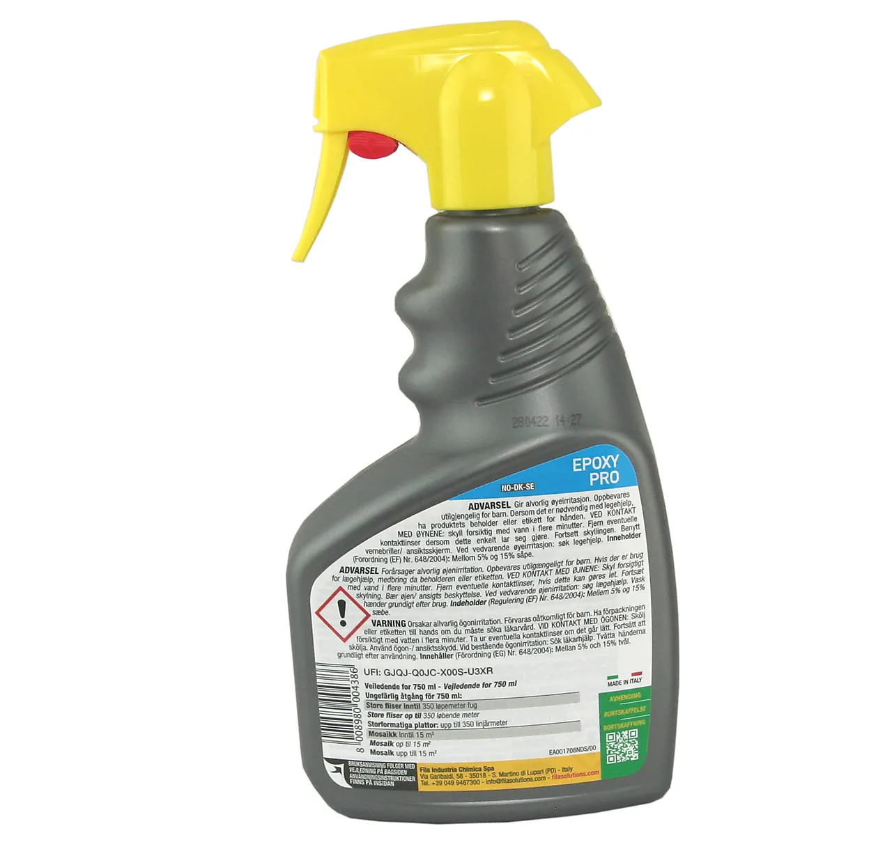 Rensemiddel epoxy pro 0,75l fjerner rester etter fersk epoxyfug null - null - 2 - Miniatyr