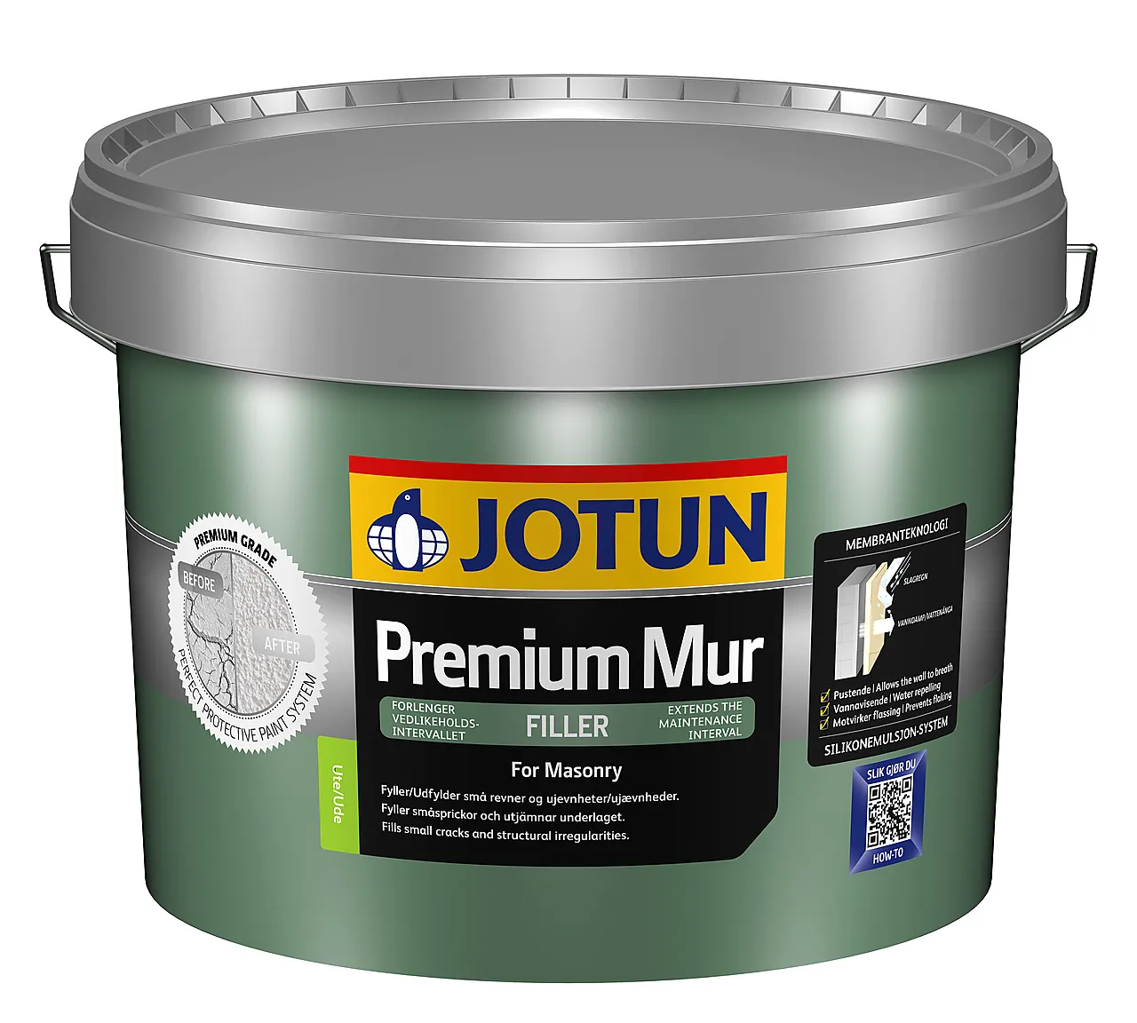 Premium mur filler 9 liter