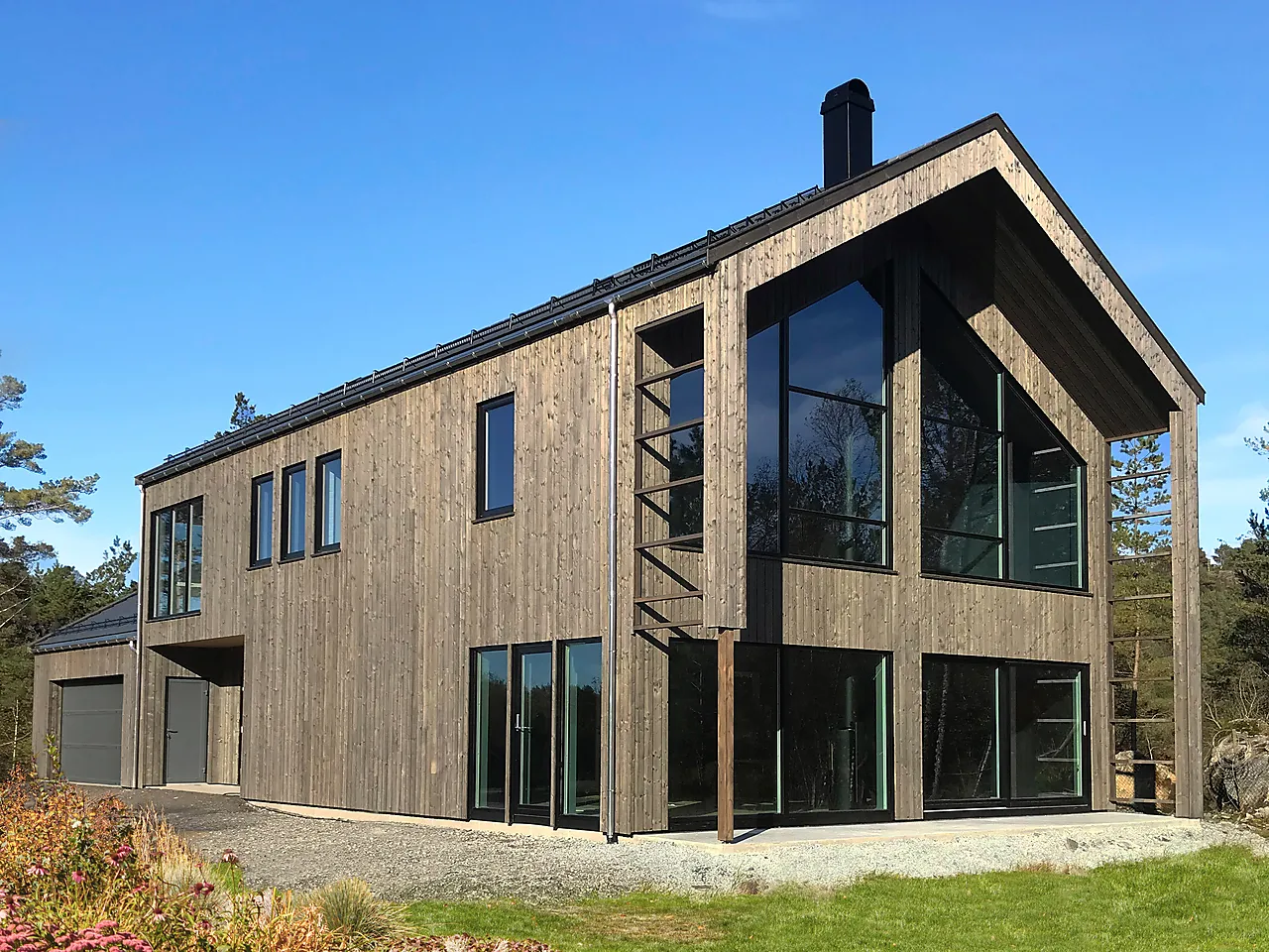 Rektangulær kledning Nord 19x98 mm behandlet gran Rektangulær kledning Nord 19x98 mm behandlet gran