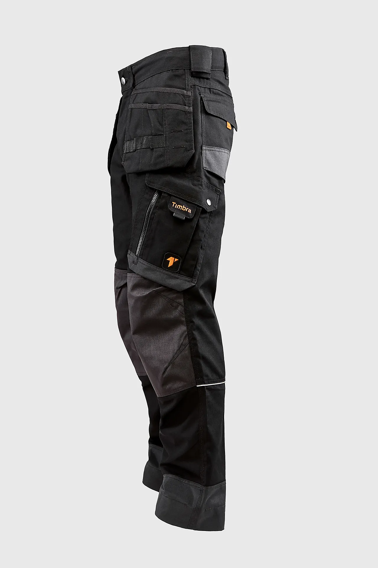 Timbra Classic arbeidsbukse str 46 sort/grå null - 46 - 3 - Miniatyr