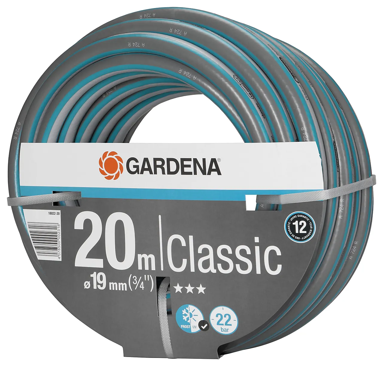 Hageslange classic 3/4 " (19mm) 20 meter Hageslange classic 3/4 " (19mm) 20 meter