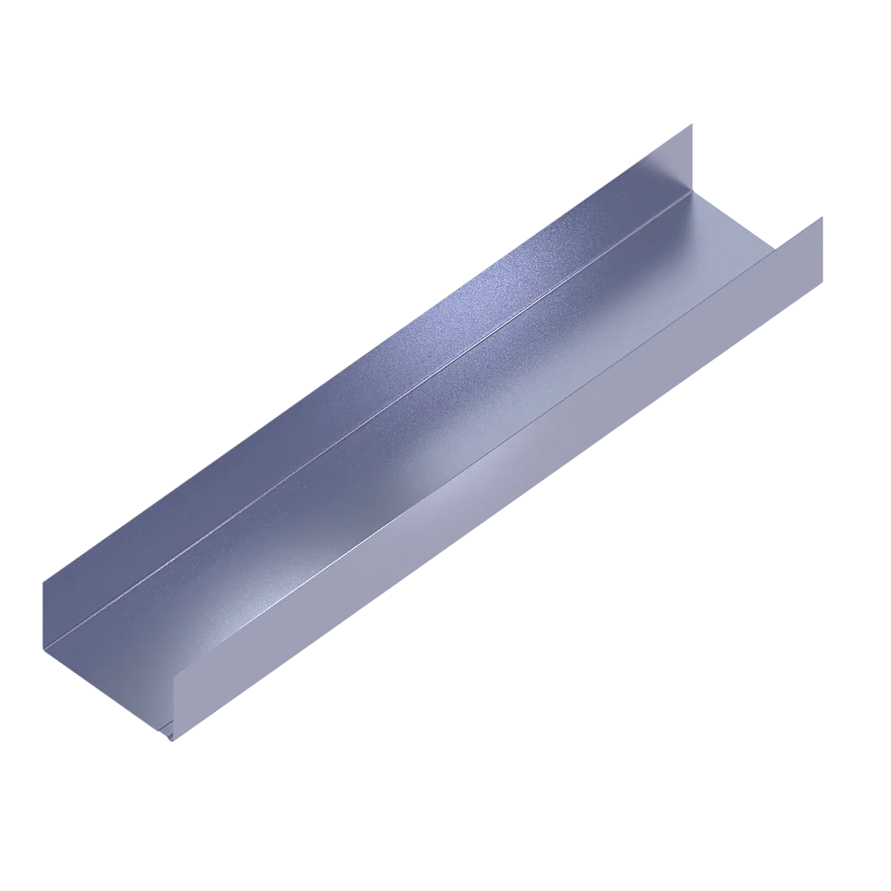 Stålprofil u-skinne 100/0,46 3000 mm