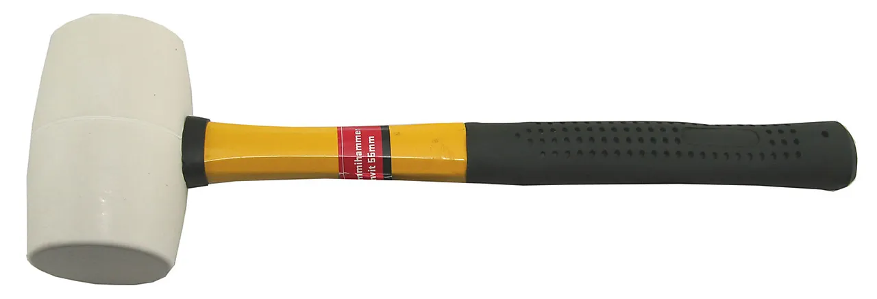 Gummihammer hvit nordic tools mm 55