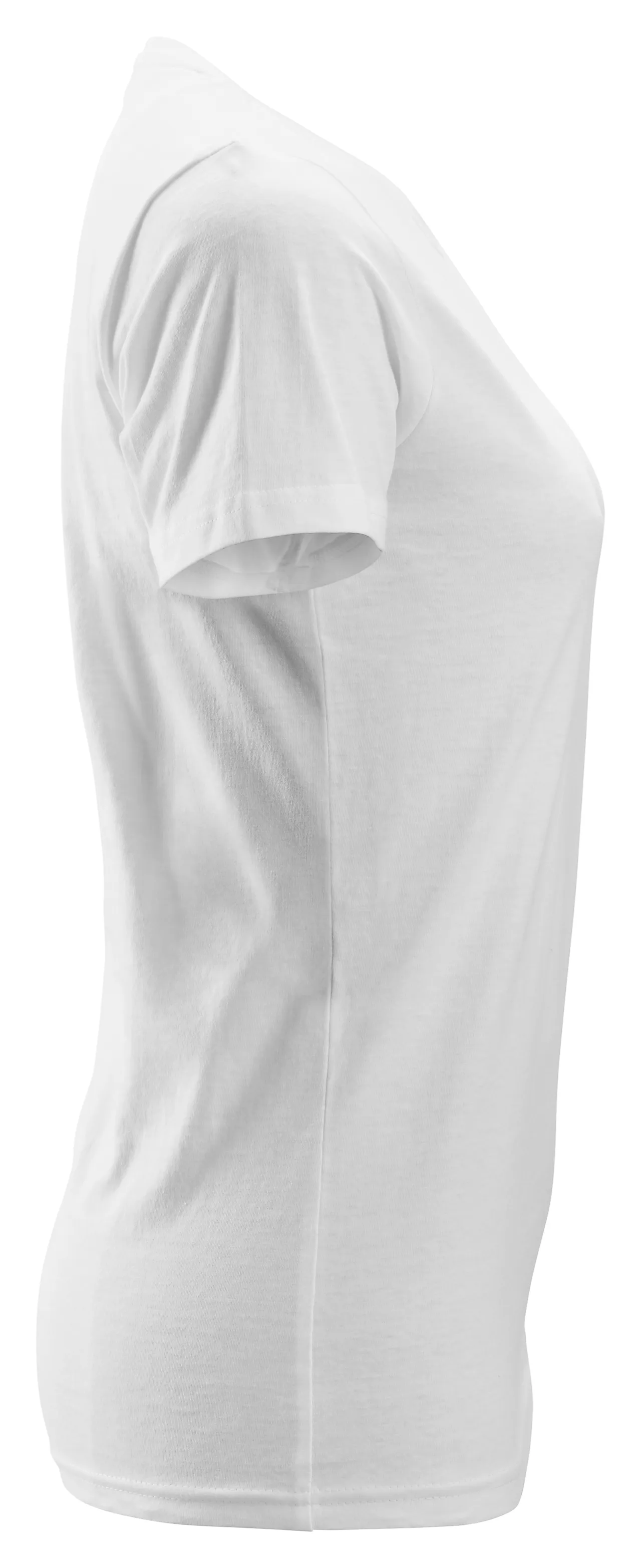 T-skjorte dame bomull hvit str M null - M - 3 - Miniatyr