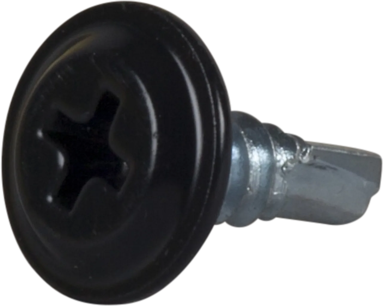 Montasjeskruer med borspiss svart 4,2x13 mm 250 stk Montasjeskruer med borspiss svart 4,2x13 mm 250 stk