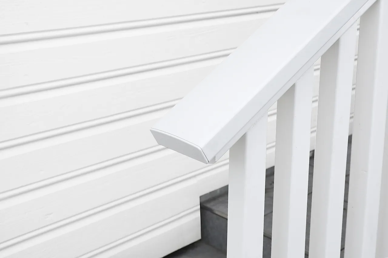 Altanrekke aluminium 34x120x2300 mm hvit null - null - 3 - Miniatyr