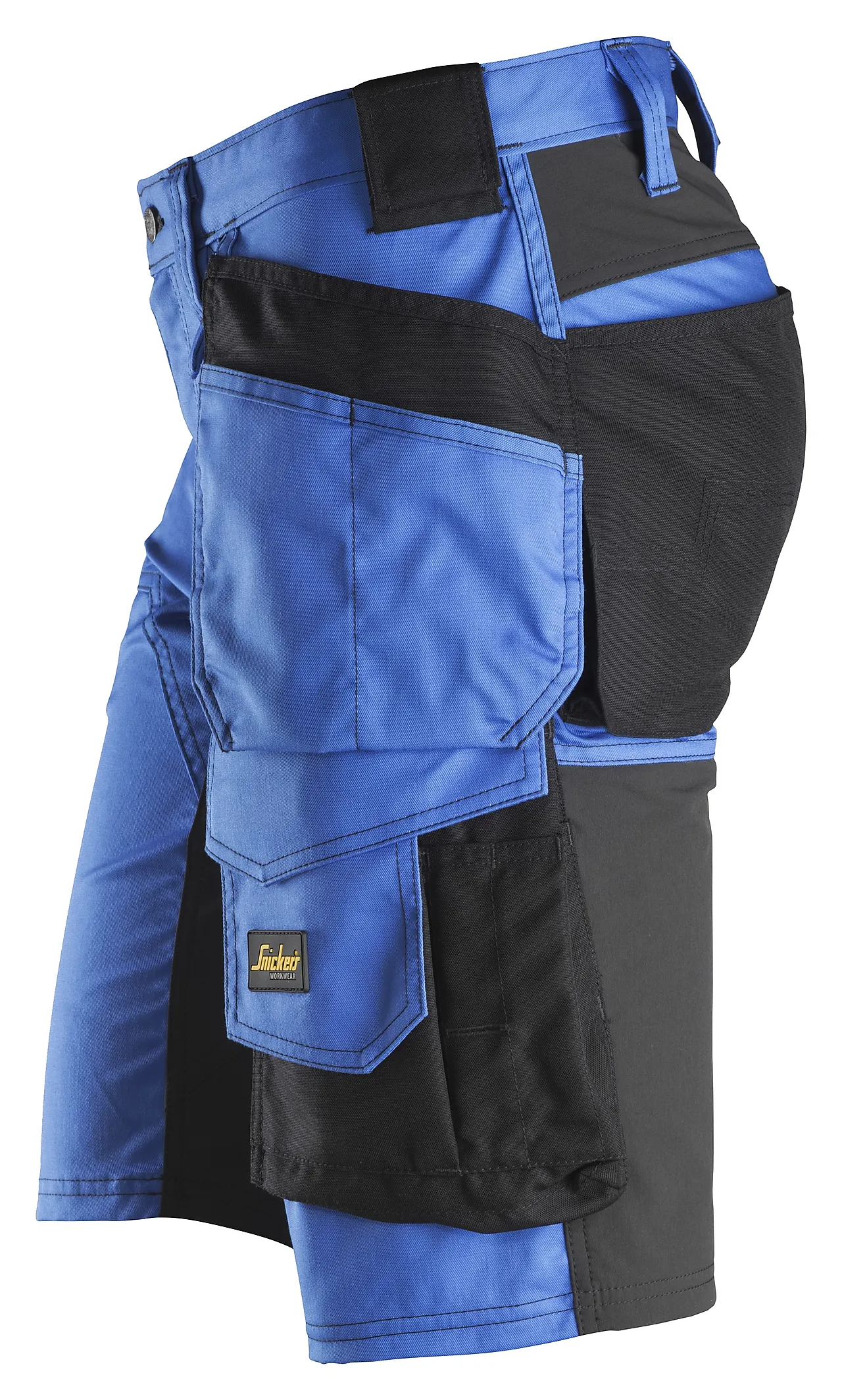 Snickers håndverkershorts 6141 lyseblå/sort str 52 AllroundWork null - null - 3 - Miniatyr