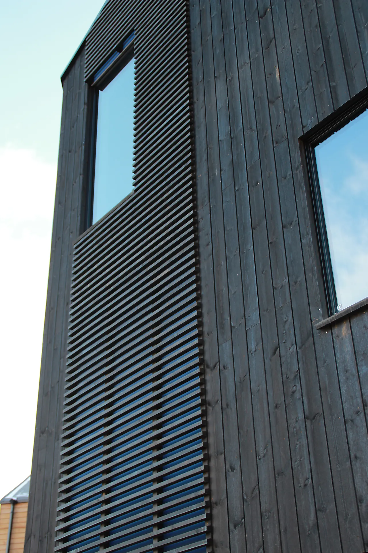 Marnar Bruk Royal furu 19x123 nordisk sort DF rett skygge null - null - 2 - Miniatyr