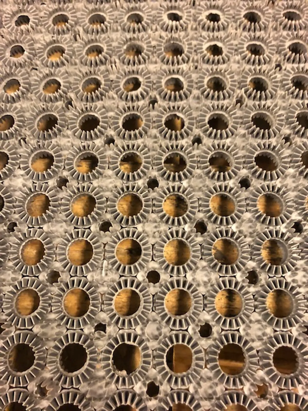 Dørmatte lizzy grå