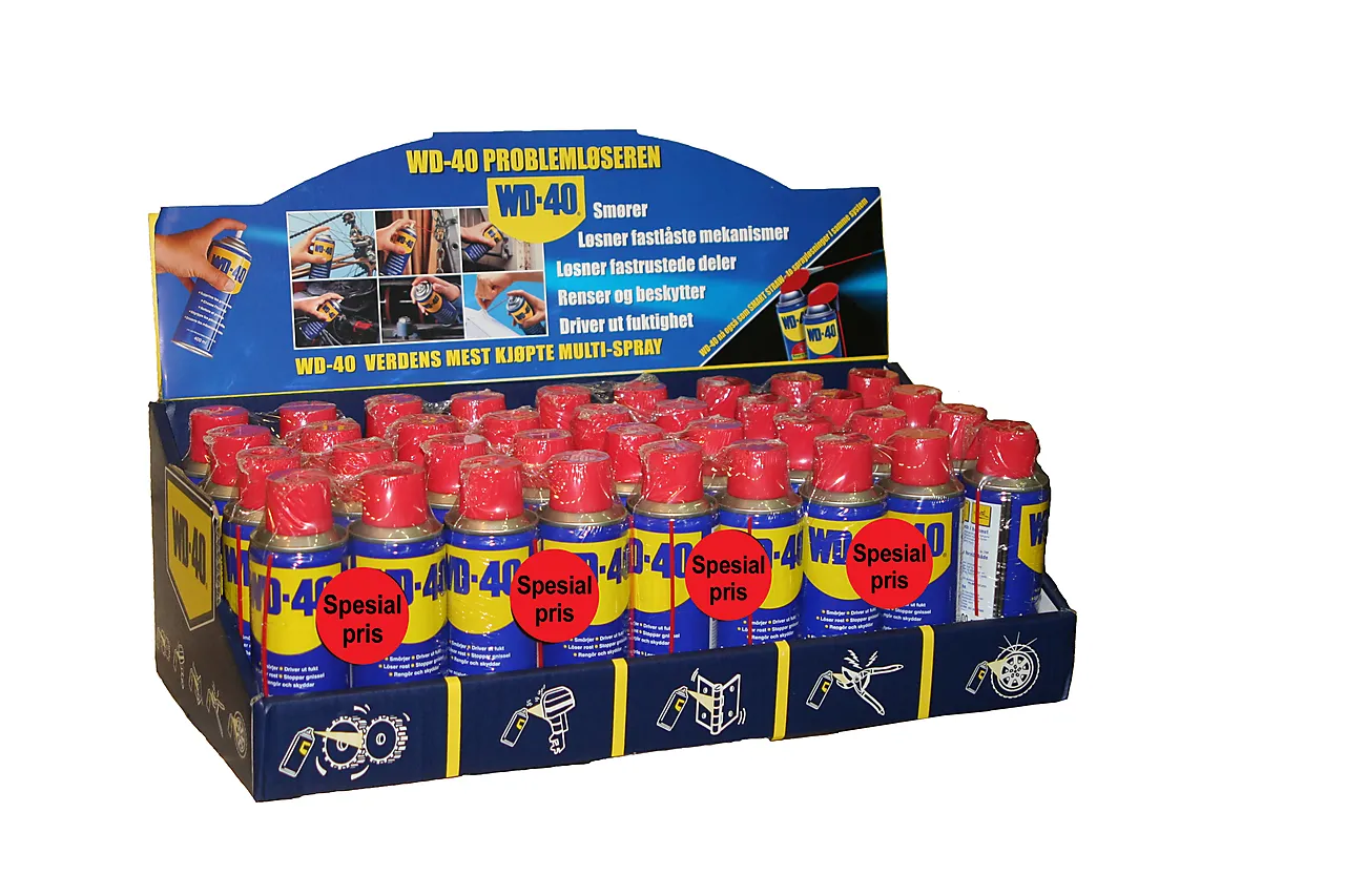 Multispray WD-40 2x200 ml display Multispray WD-40 2x200 ml display