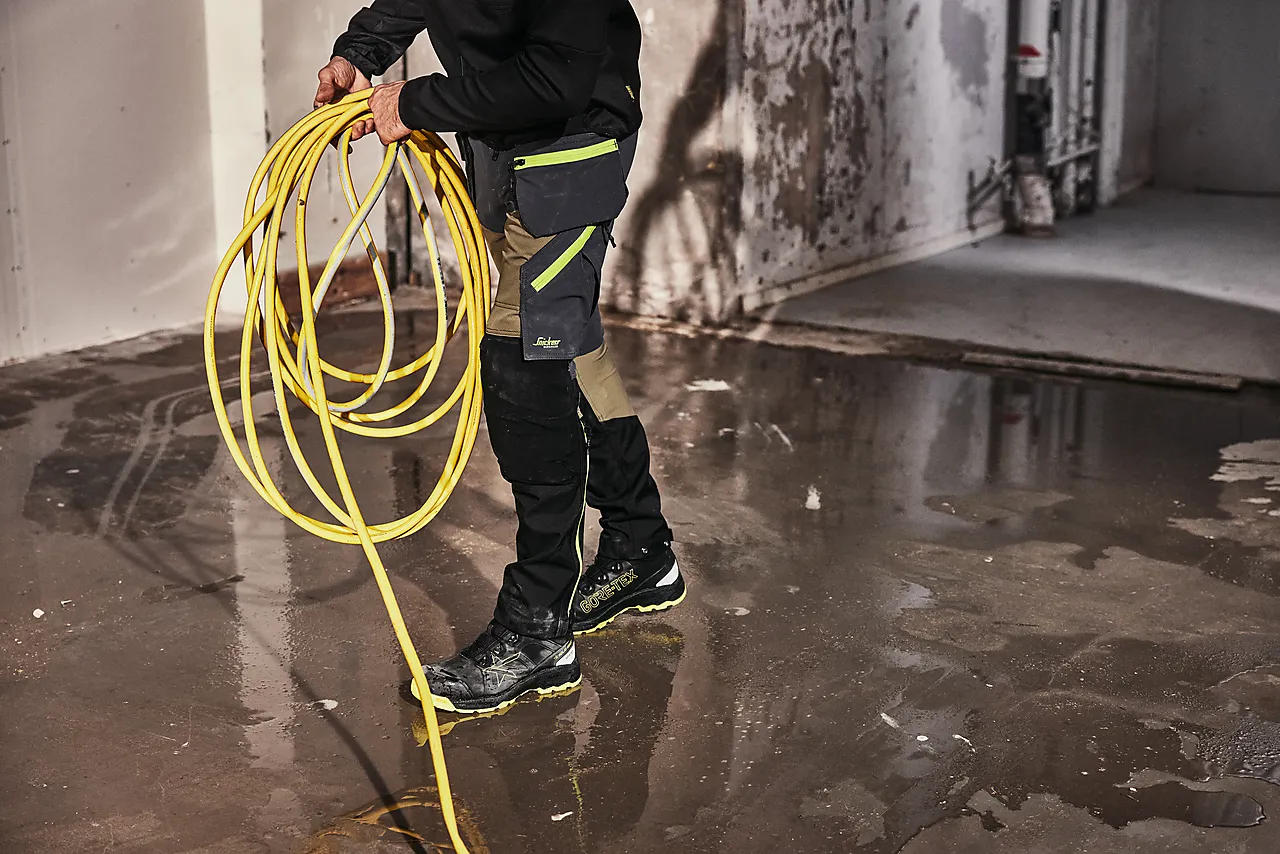 Bukse 6940 hl kgrønn/mgrå 60 snickers workwear null - null - 2 - Miniatyr