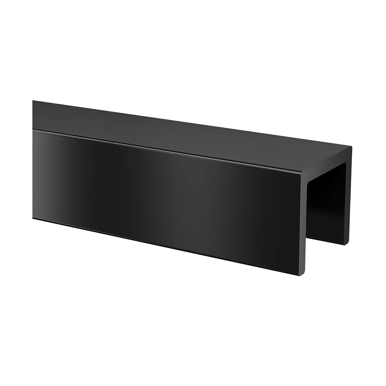 Håndløper sort 20x22x5000 mm