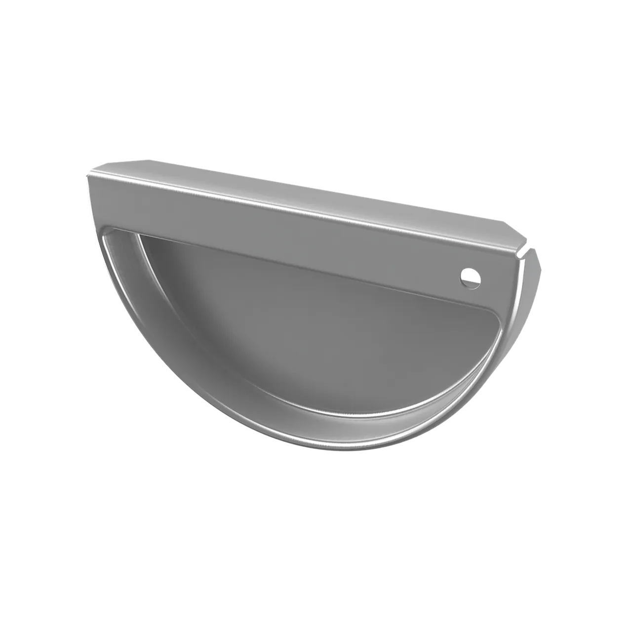 Endebunn til takrenne 150 mm ubehandlet