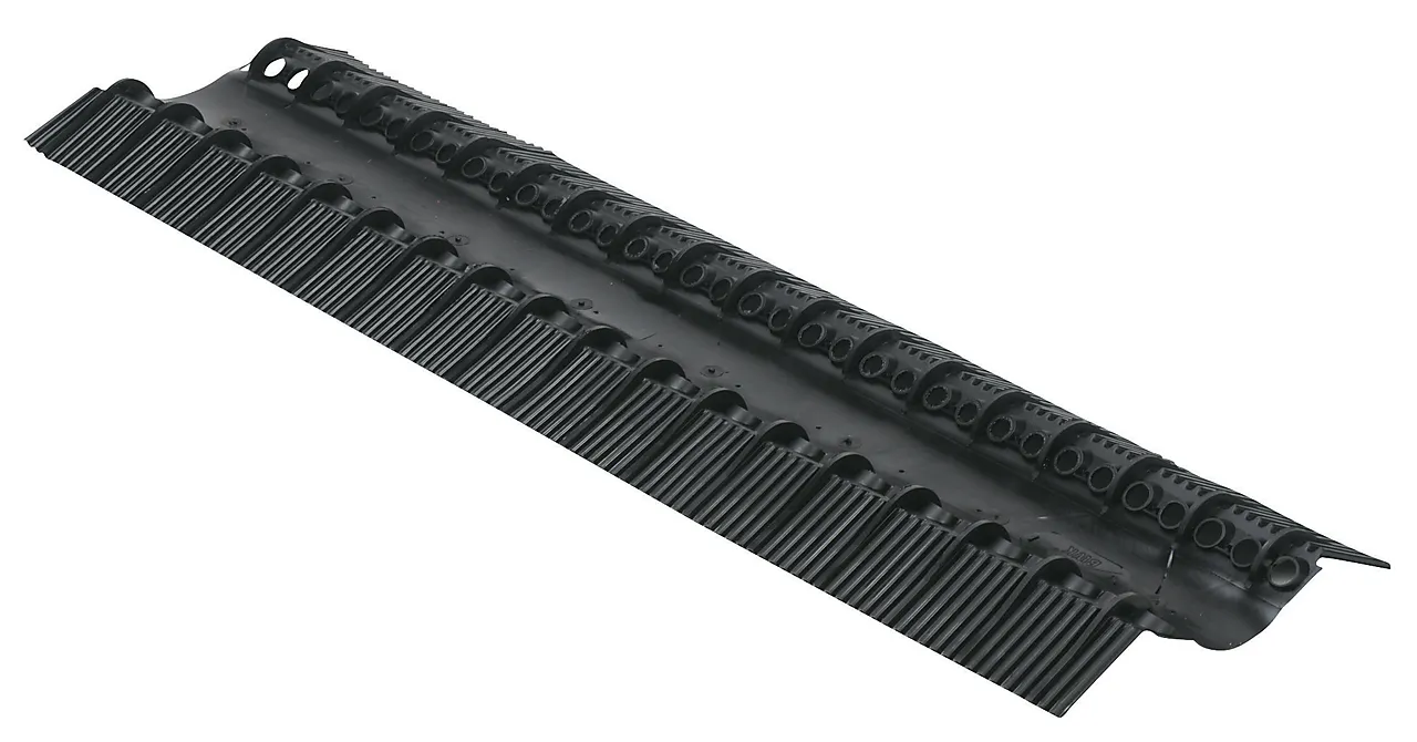 Møneventilasjonsbånd aerodek sor Møneventilasjonsbånd aerodek sor