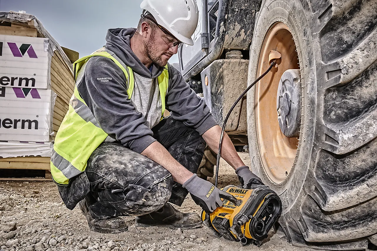 Dewalt Luftpumpe 18V Digital LCD-skjerm Dewalt Luftpumpe 18V Digital LCD-skjerm