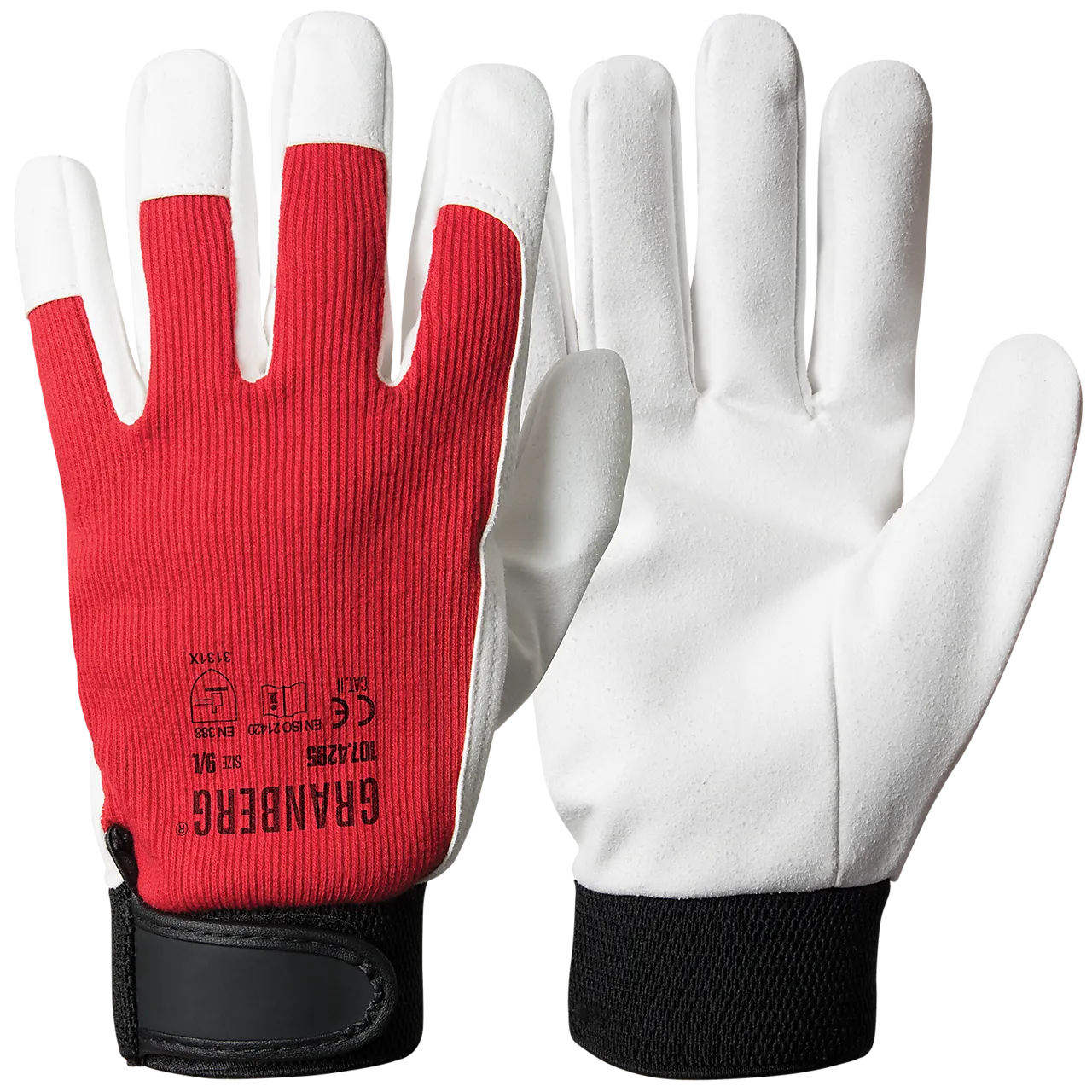 Hanske syntetisk 10 stretchstoff granberg - 107.4295-10