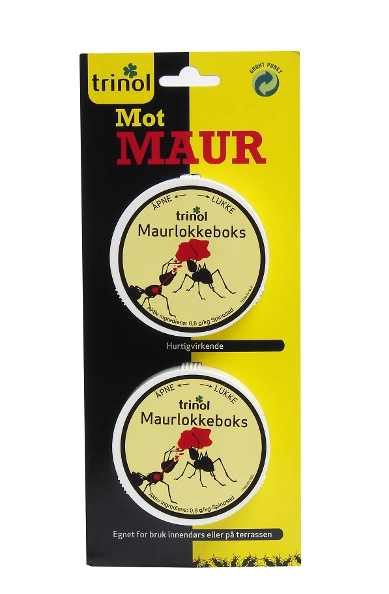 Maurlokkeboks trinol