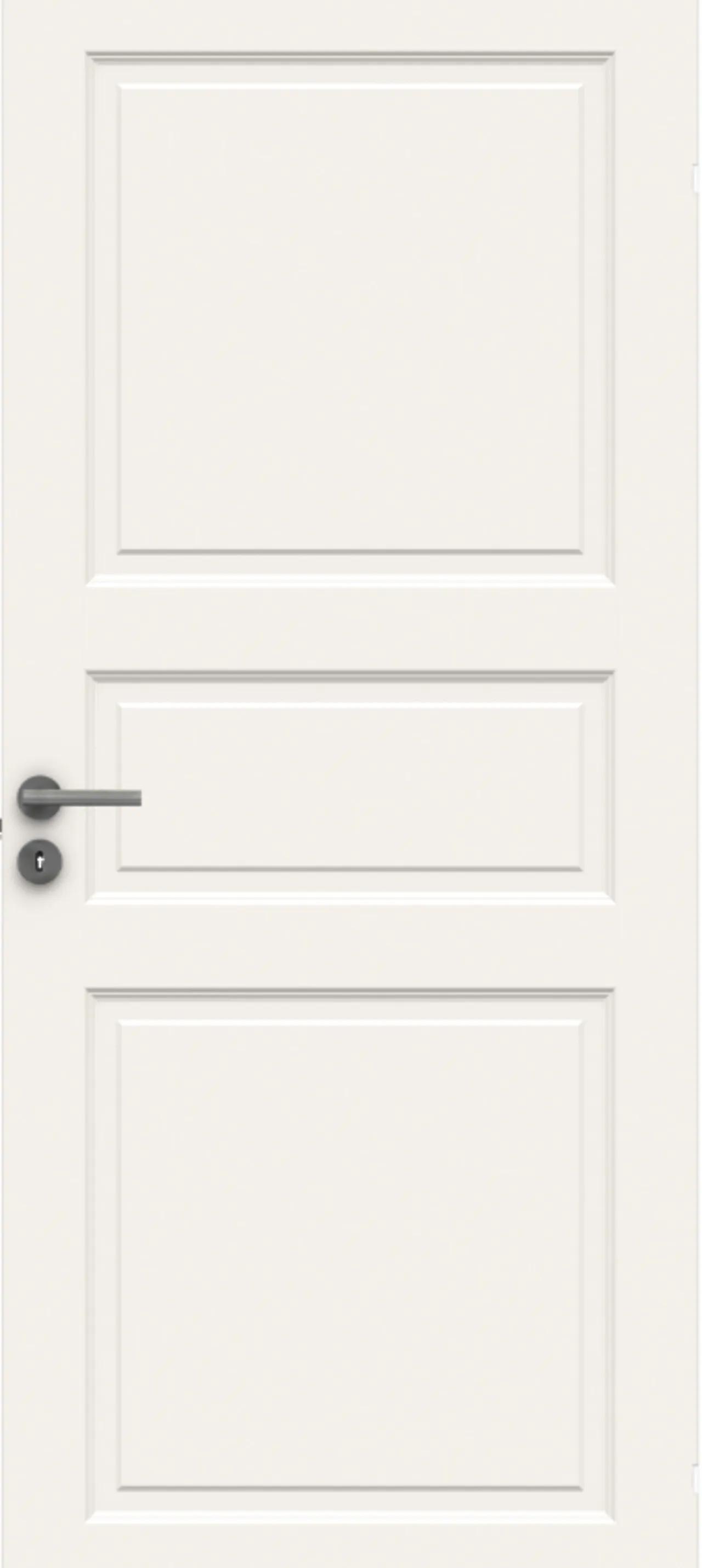 Innerdør Compact 03 70x190 cm hvit null - 70x190 - 2 - Miniatyr