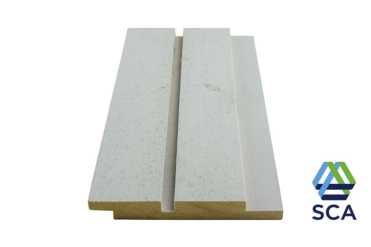 Dobbelfals rettkant midtspor grunnet 19x148 mm null - null - 3 - Miniatyr