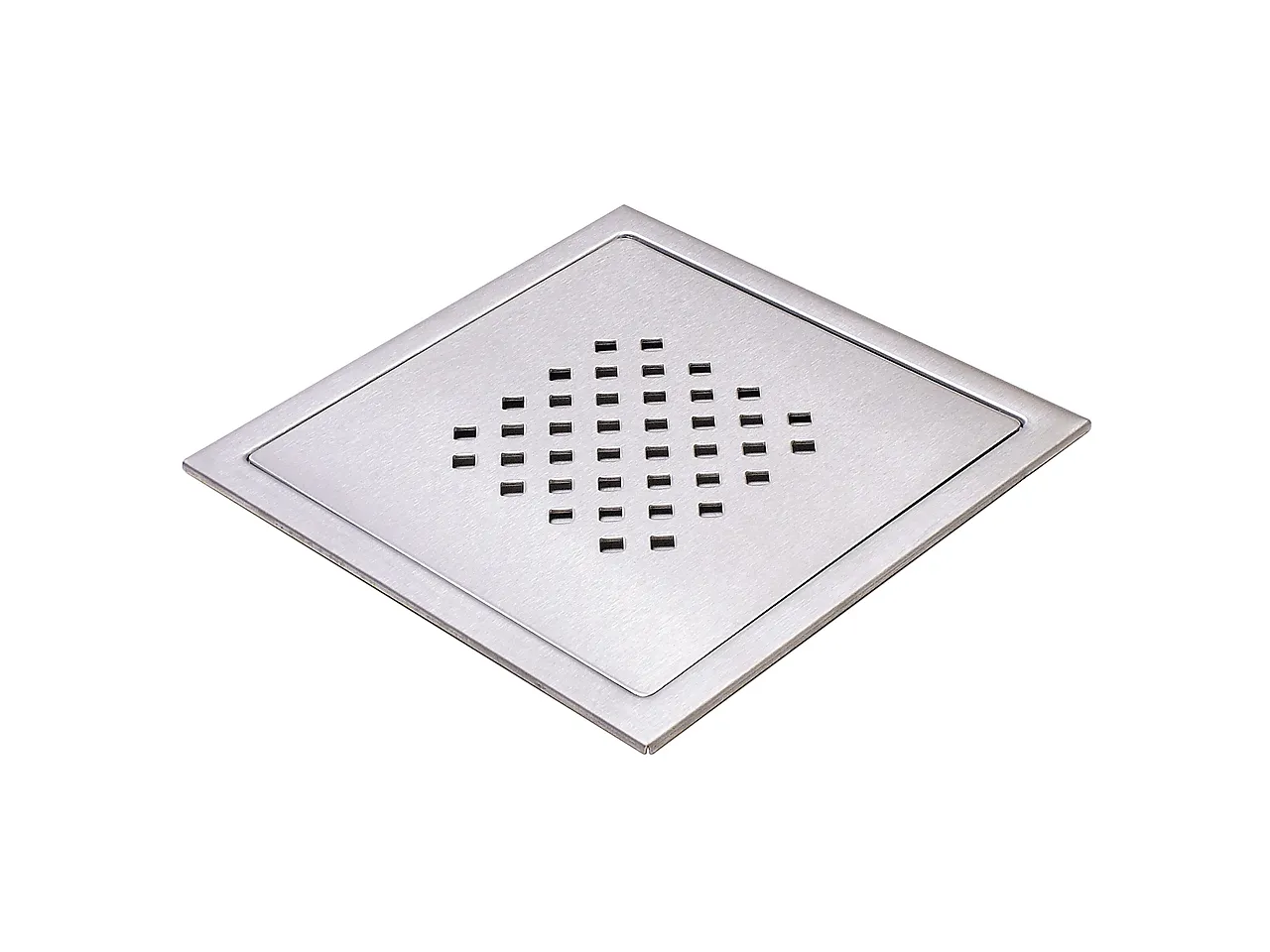 Slukrist design n°18 20x20cm askøy i børstet stål