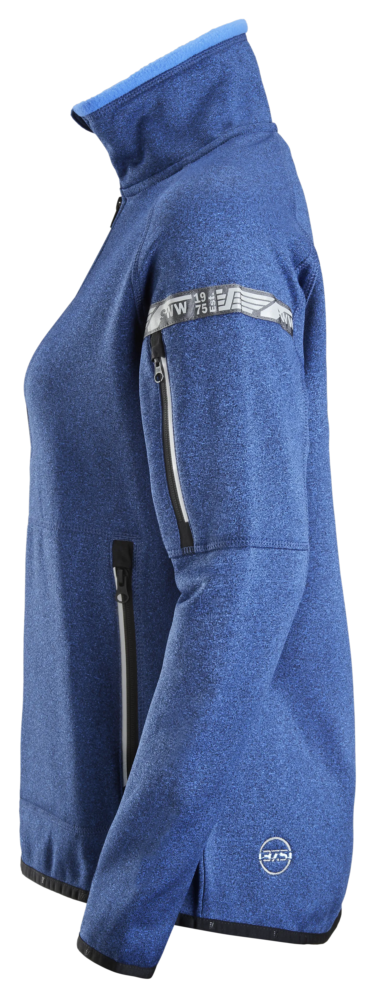 Fleecejakke dame blå XL null - XL - 2 - Miniatyr