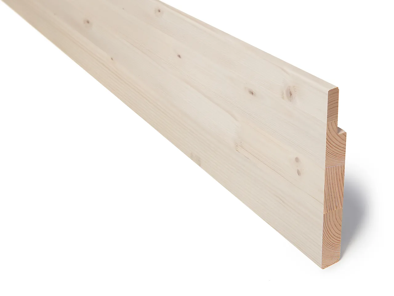 Utforing 18x145x4400 mm laminert furu, fjær 35 mm - Lysne