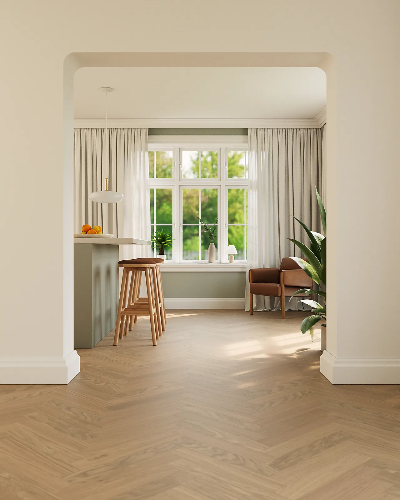 Fiskeben Eik Herdet Tre Skedvi V2 Gulv null - null - 2 - Miniatyr