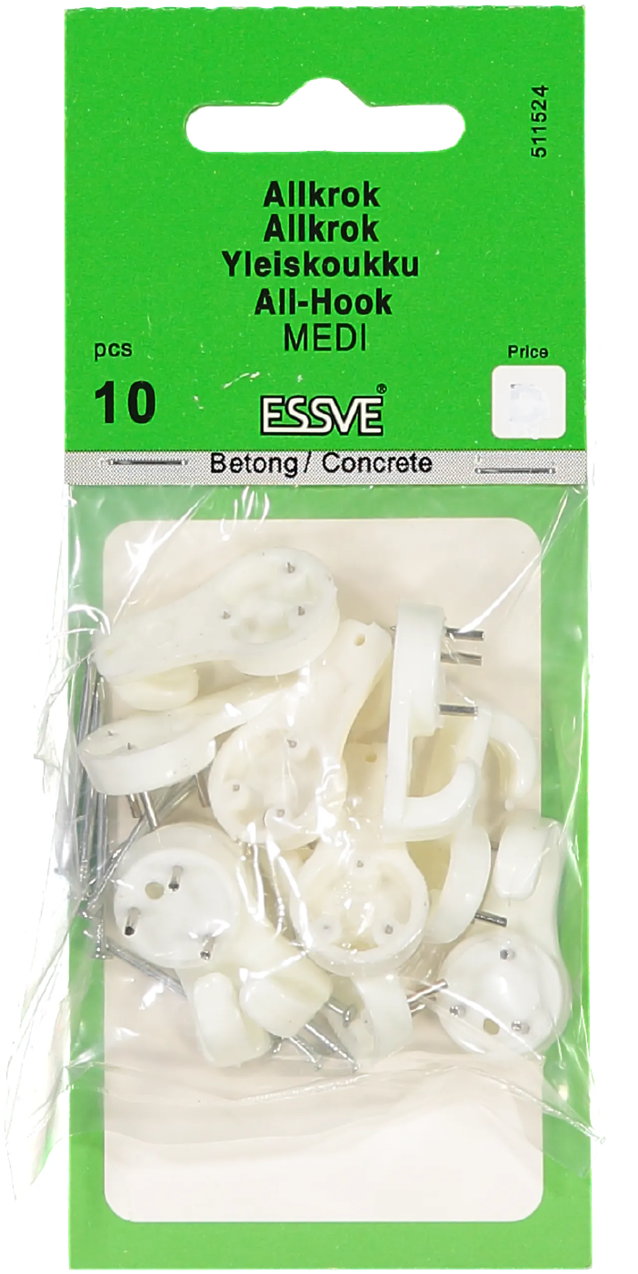 Allkrok medi -10 stk essve Allkrok medi -10 stk essve