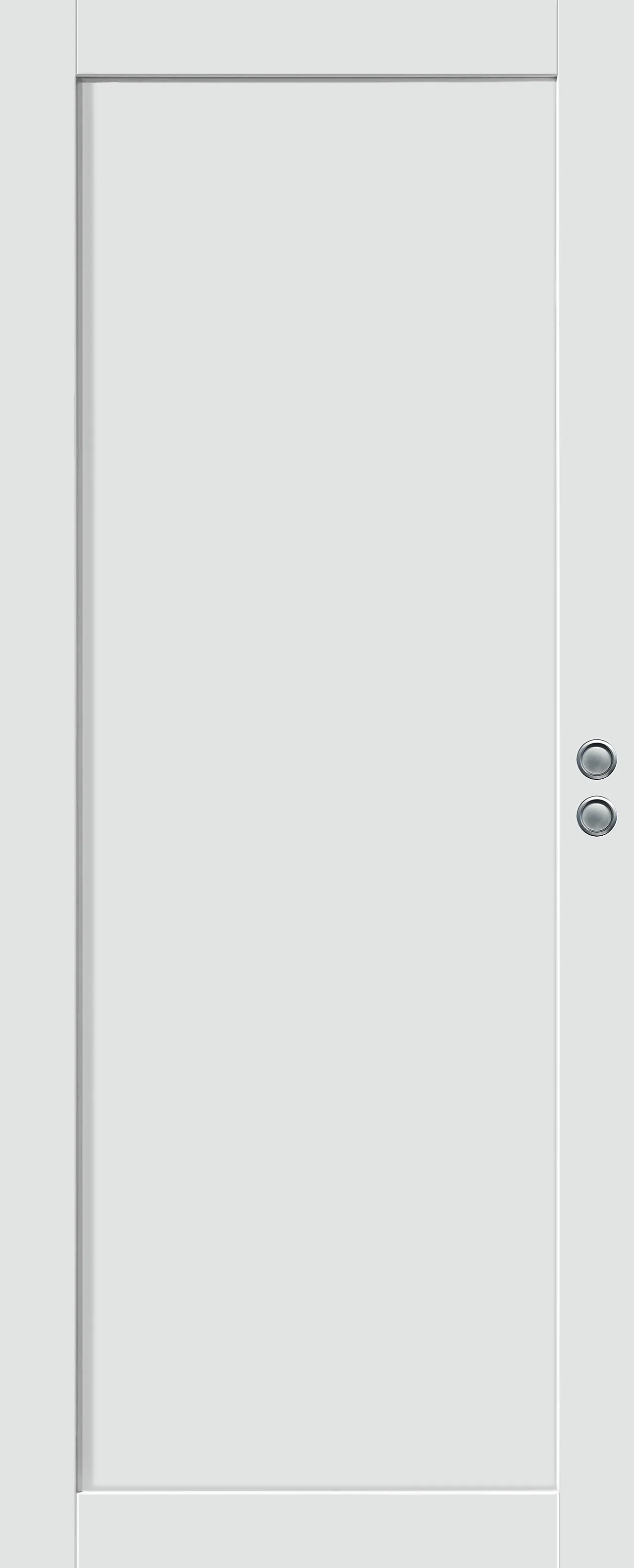 Skyvedør Base 1 hvit 90x210 cm