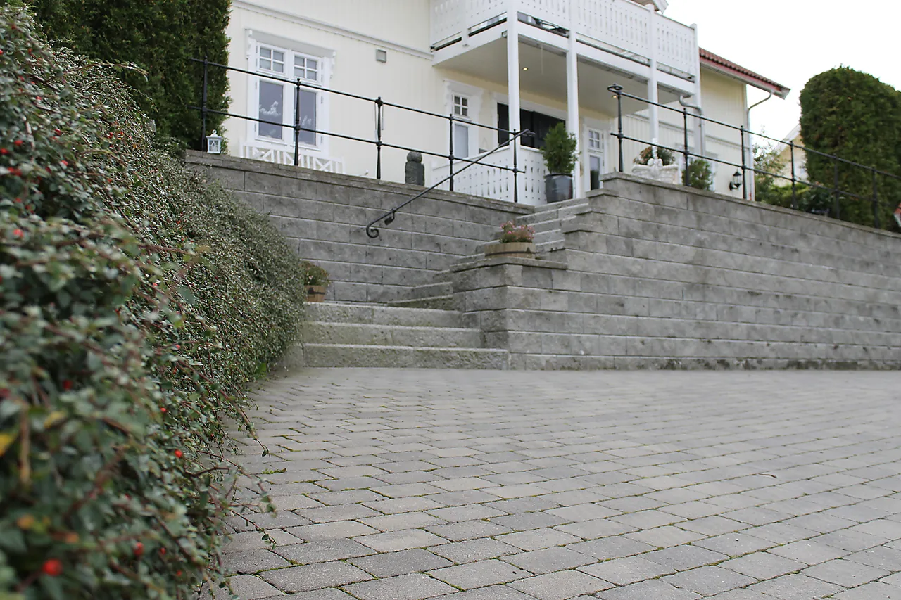 Støttemur Knekt 40x20x20 cm null - null - 3 - Miniatyr