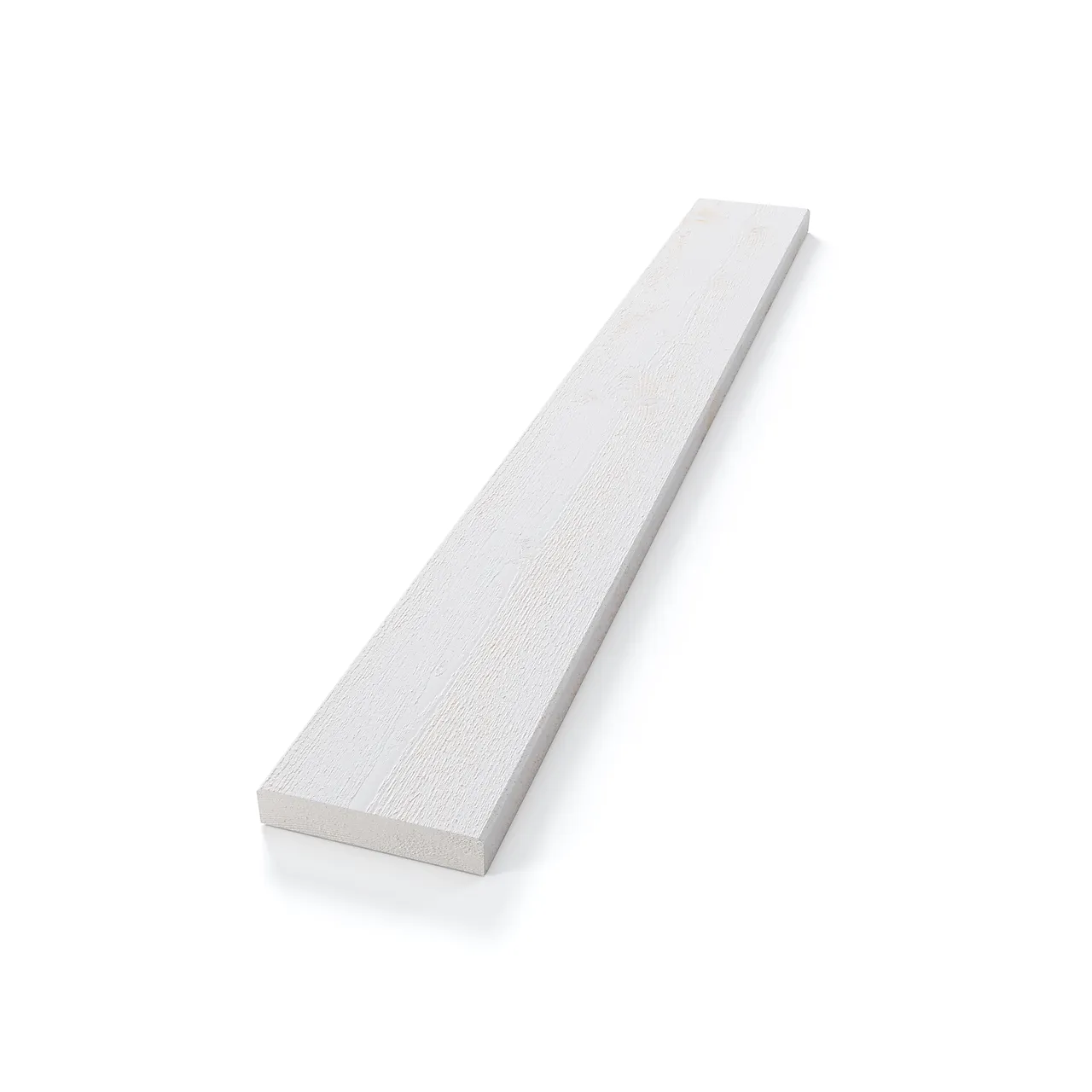 Rektangulær kledning gran grunnet 19x98x5400 mm hvit null - null - 2 - Miniatyr