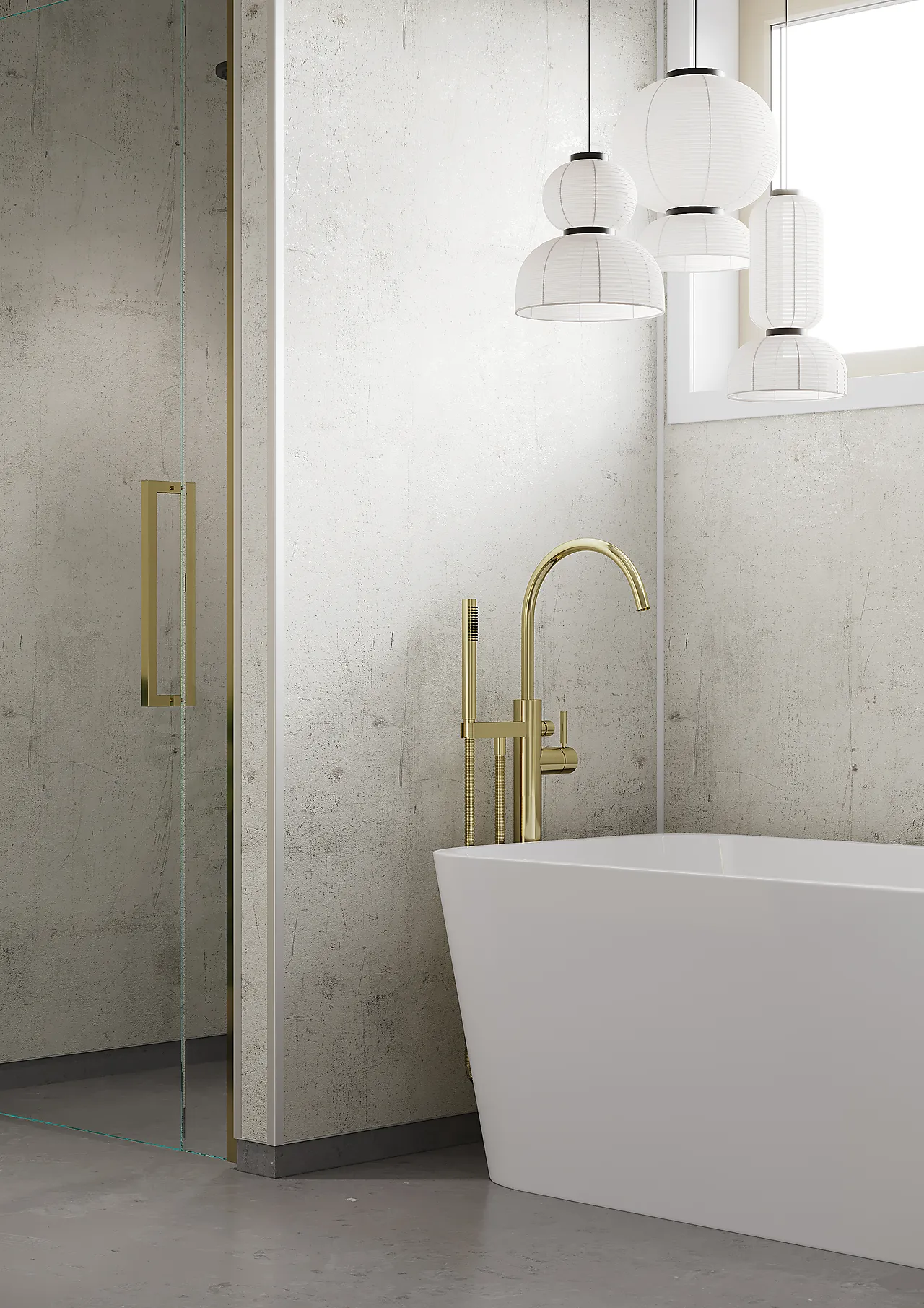 Fibo baderomsplate Lentini Light null - null - 2 - Miniatyr