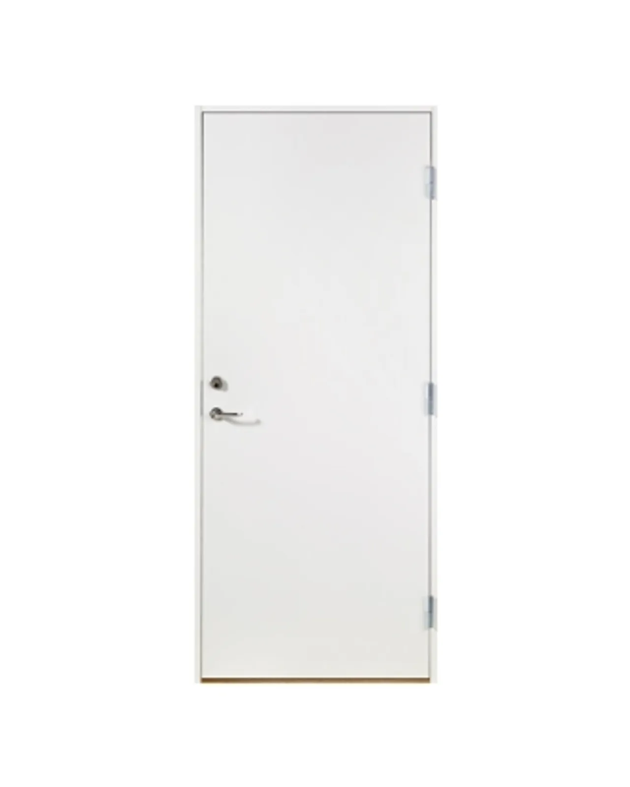 Innerdør ei30 100x210 cm brann hvit