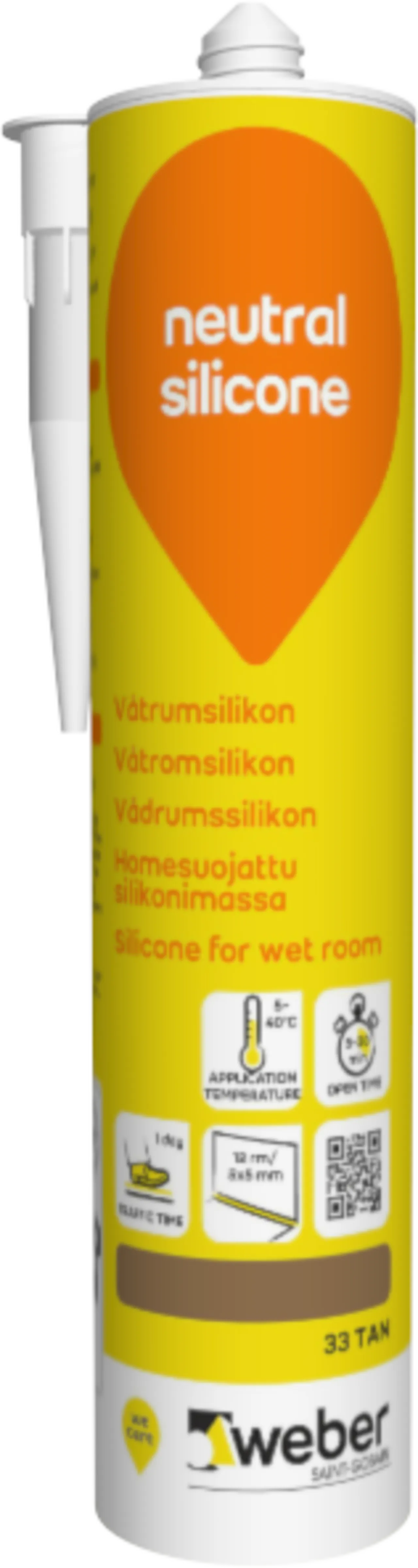 Silikon neutral 16 grey 310ml