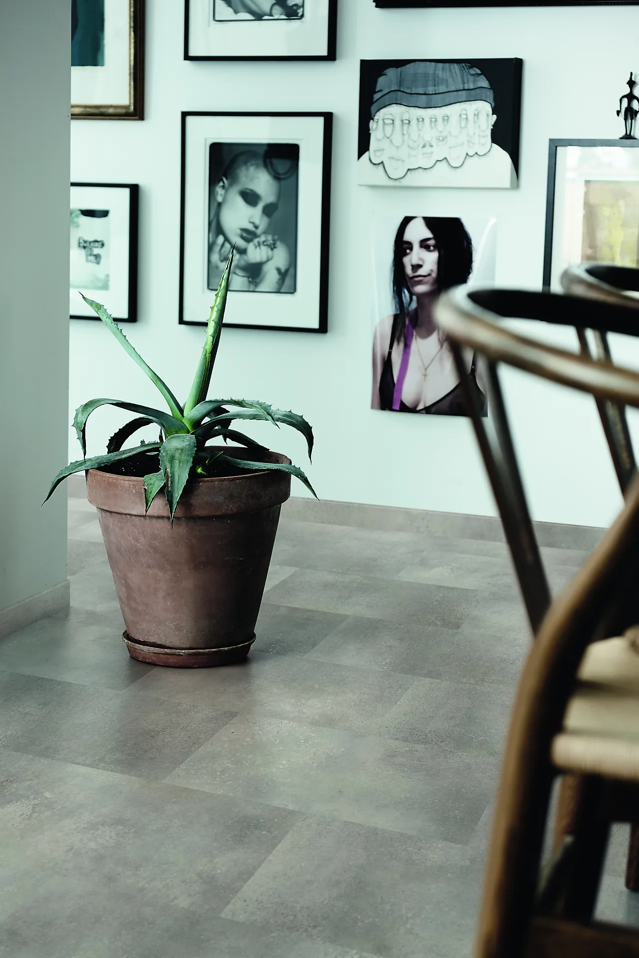 Vinylgulv concrete stone null - null - 2 - Miniatyr