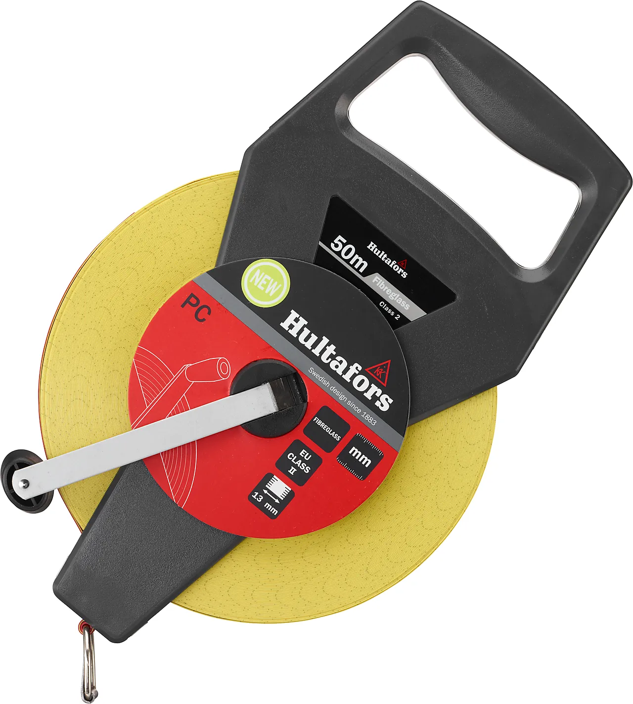 Båndmål glassfiber pc 50m(A) null - 50 - 3 - Miniatyr