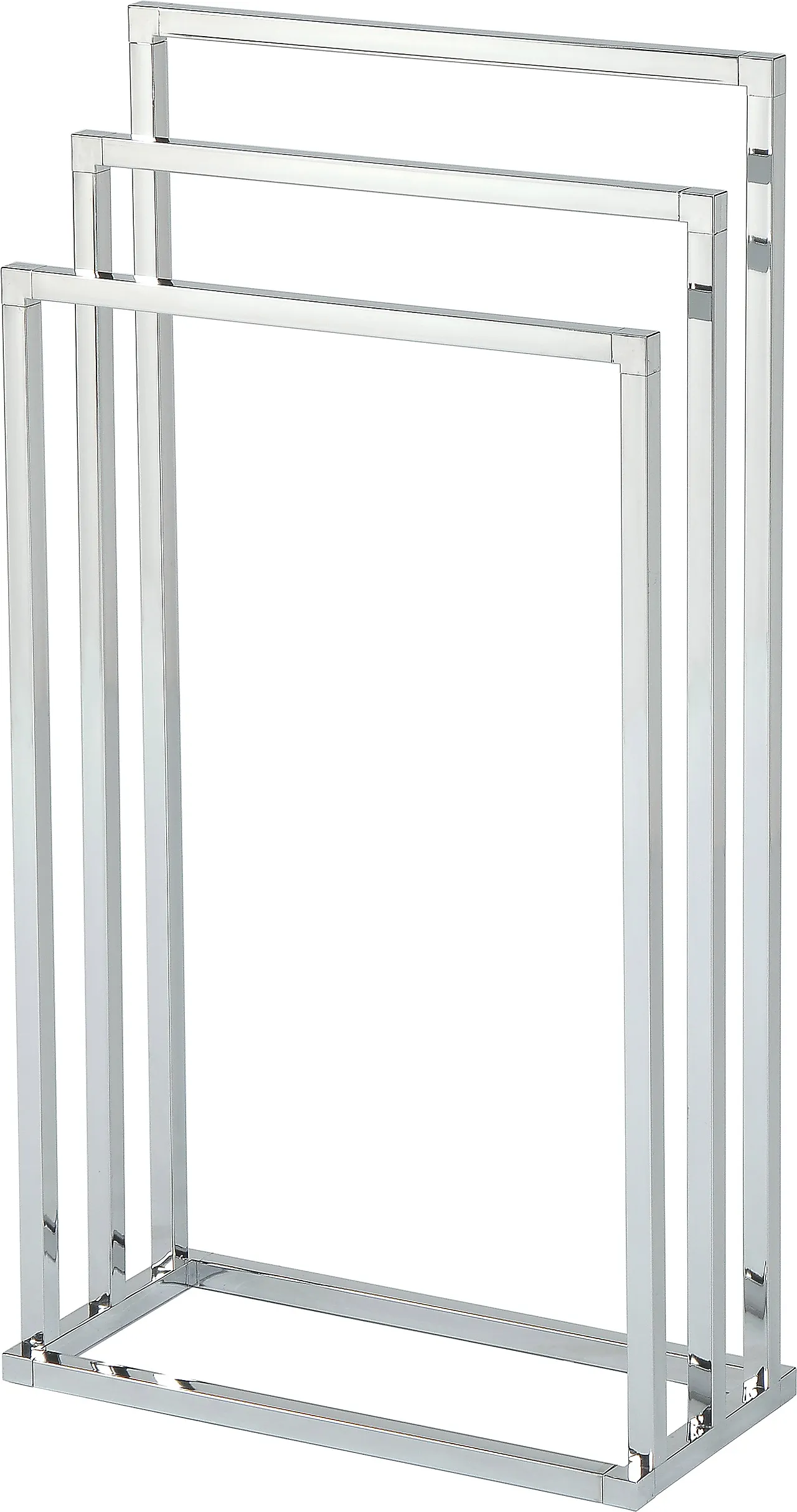 Håndklestativ 3arm firk krom Håndklestativ 3arm firk krom
