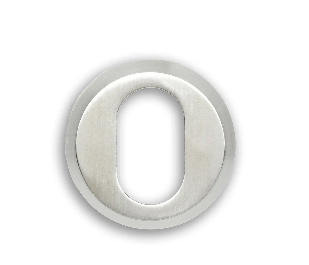 Sylinderskilt 41 13mm utv 316 sb børstet rustfritt stål