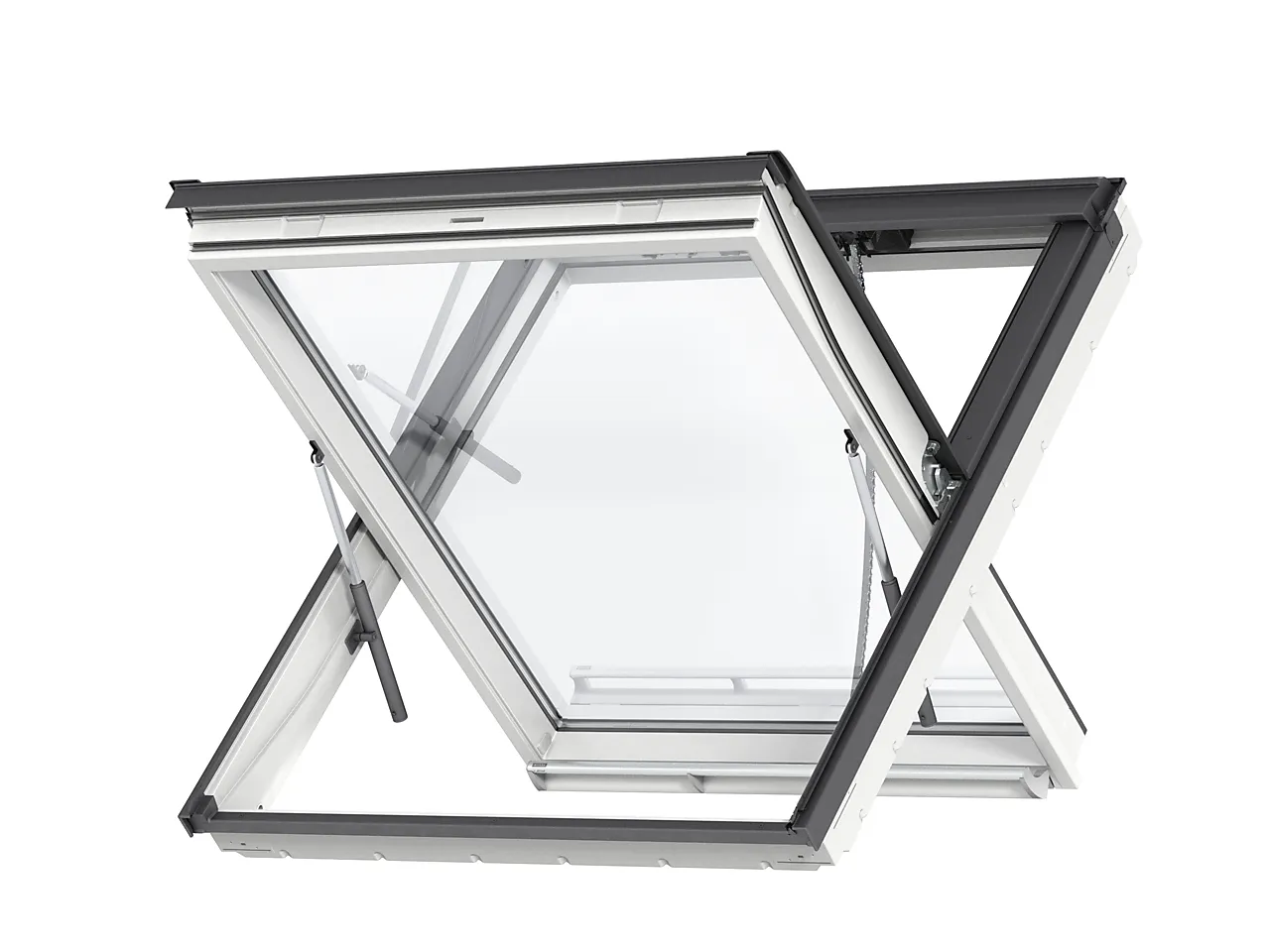 Takvindu mh sk06 røykventilasjon vedlikeholdsf 3 lag glass null - null - 3 - Miniatyr