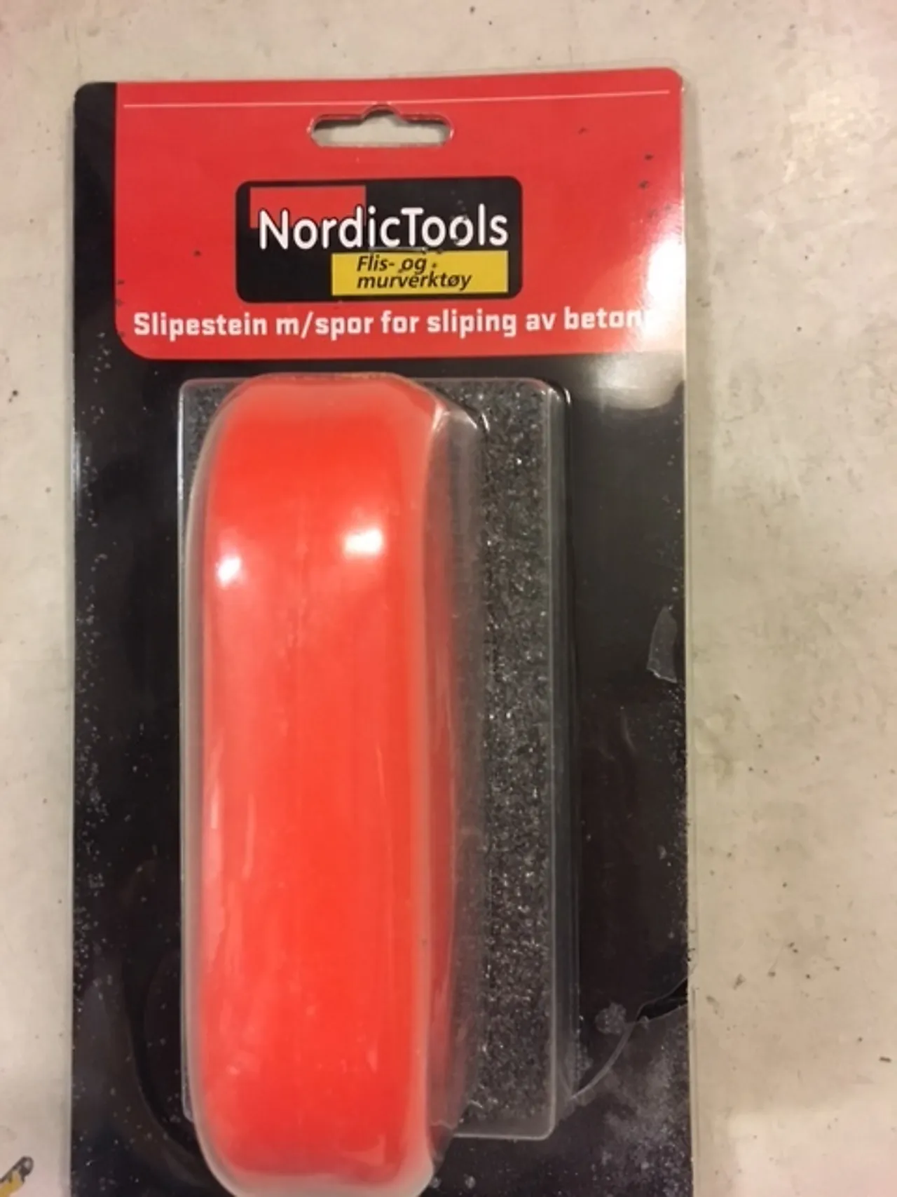 Slipestein m/ håndtak og spor for betong null - null - 3 - Miniatyr